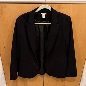 Liz Claiborne Elegant Black Blazer